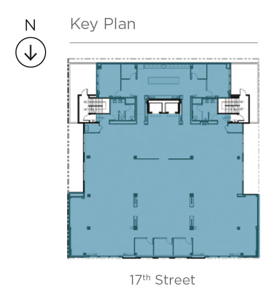 Key plan for Suite 300
