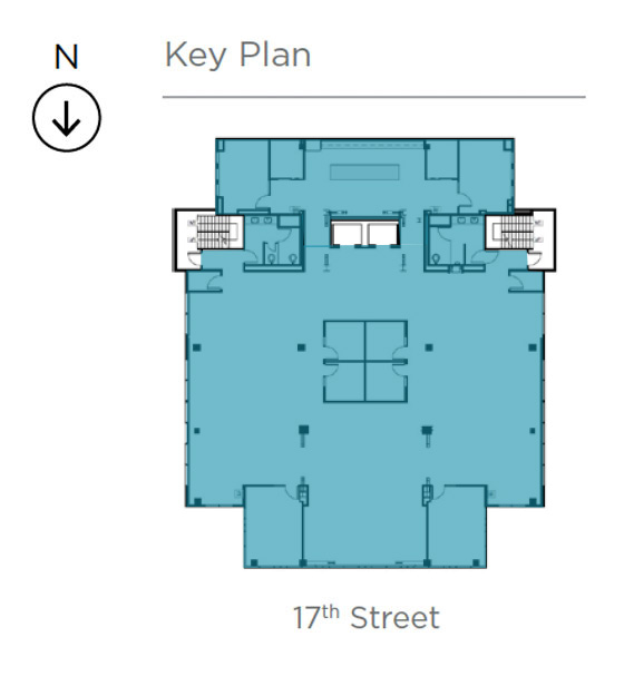 Key plan for 5th Floor