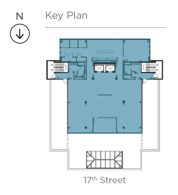 Key plan for Suite 600