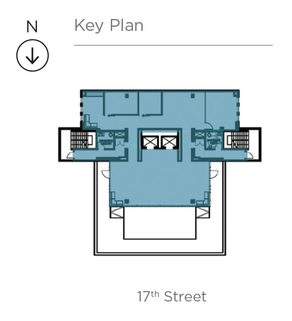 Key plan for Suite 700