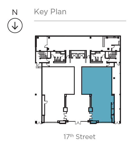 Key plan for Suite 110