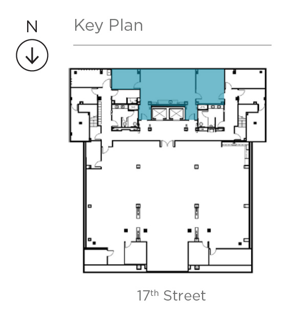 Key plan for Suite A-140