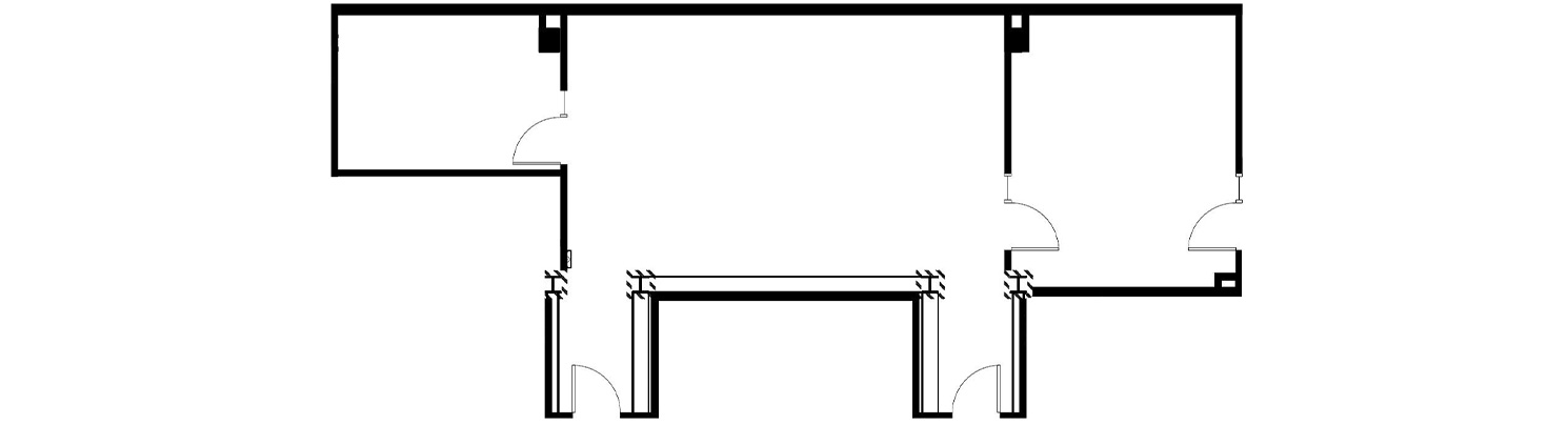 Hypothetical floor plan for Suite A-140